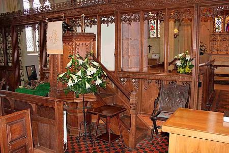 Cheriton Fitzpaine - The Pulpit